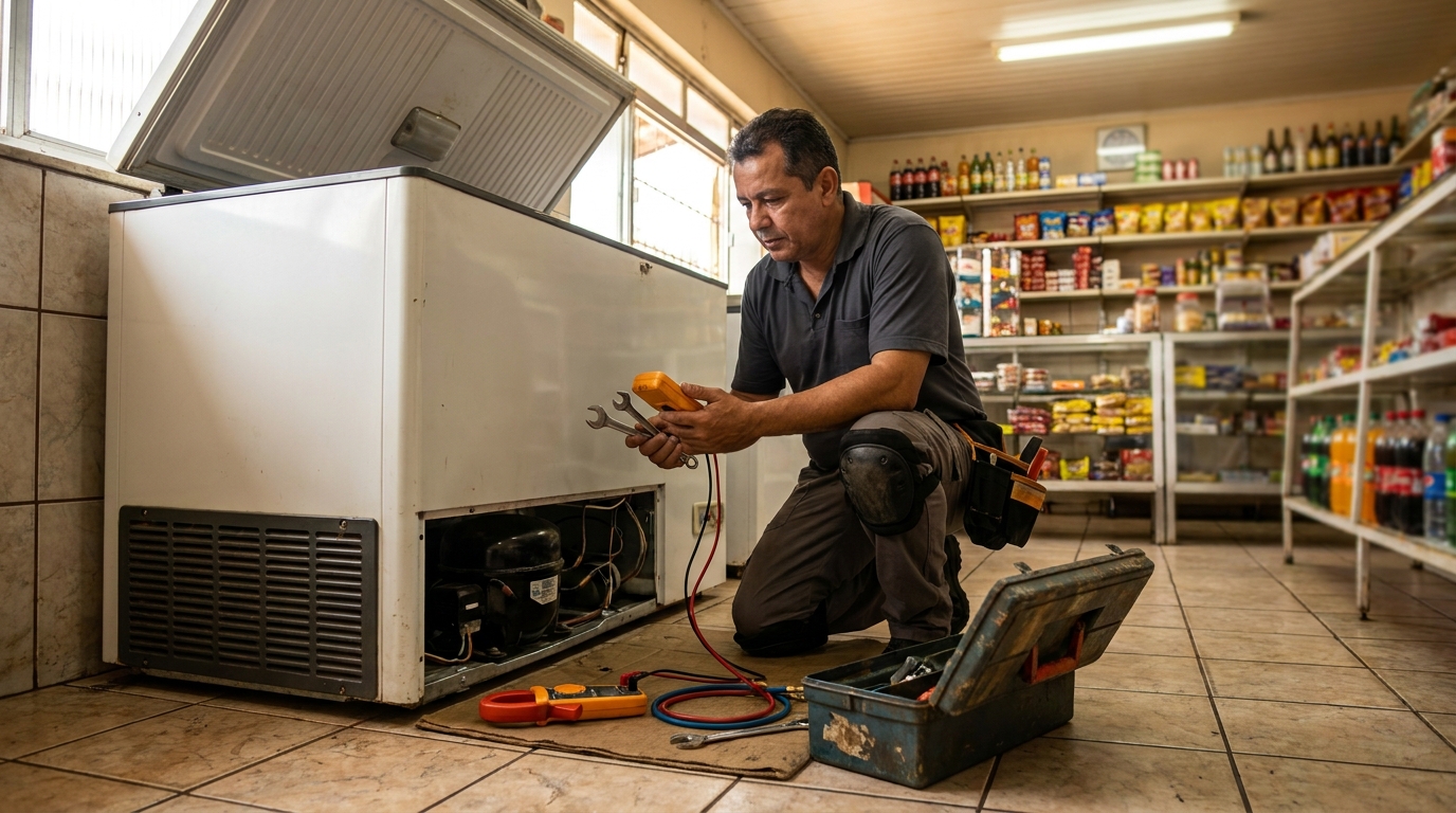 Técnico de freezer perto de mim em Vila Velha‑ES
