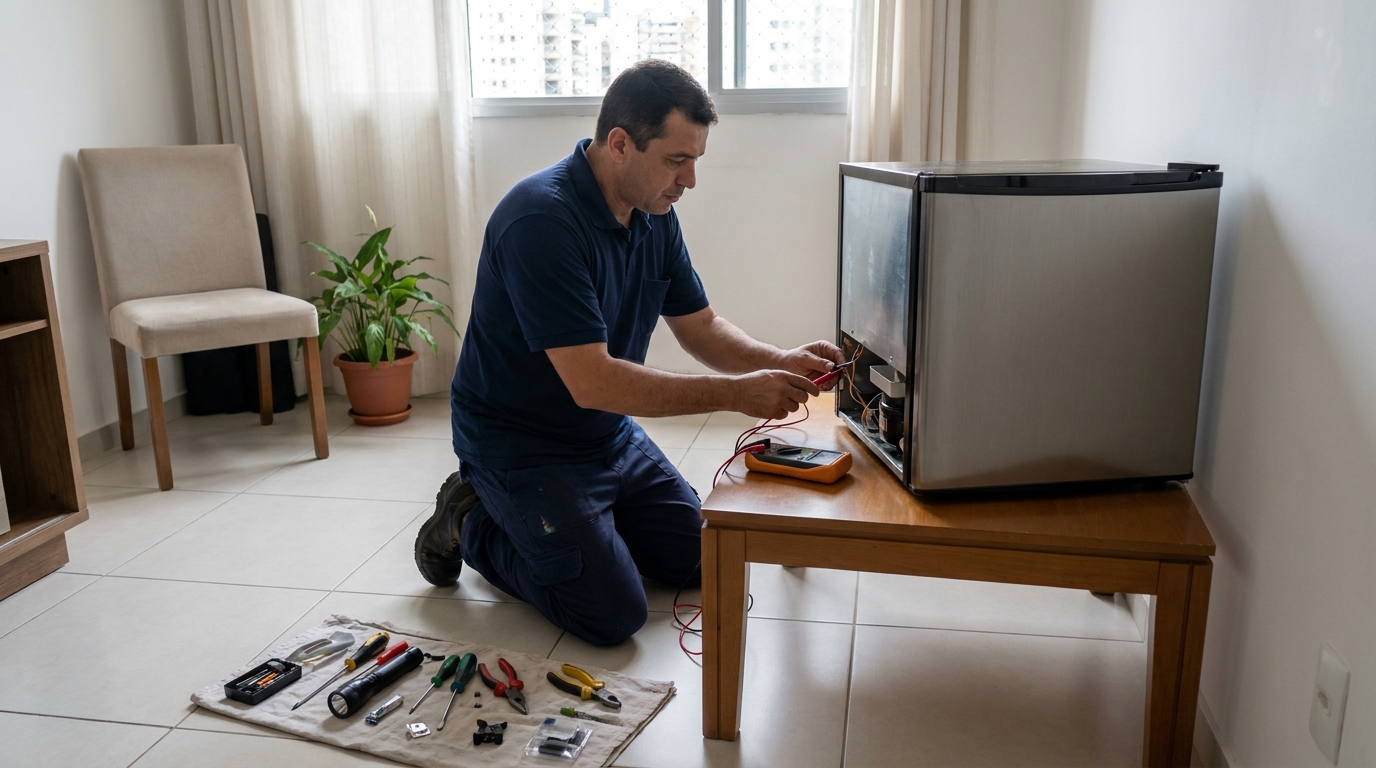 Técnico de frigobar perto de mim